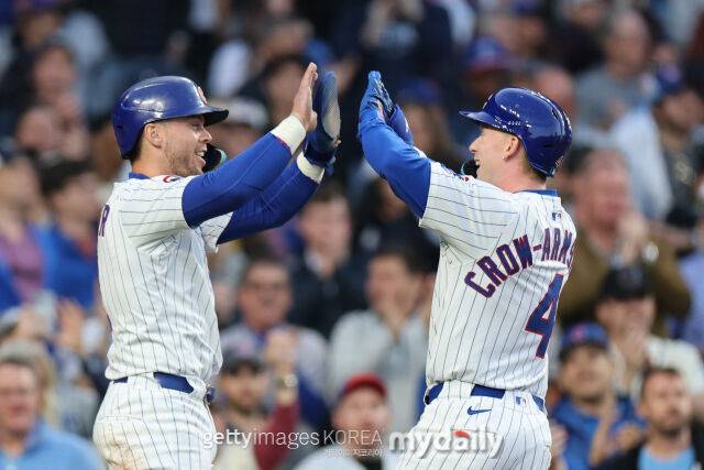 시카고 컵스 피트 크로우 암스트롱./게티이미지코리아