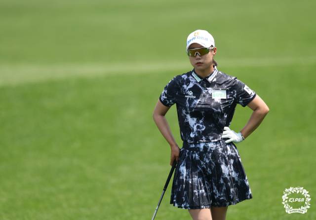 Sh수협은행 MBN여자오픈에서 우승을 차지한 정윤지. 사진 제공=KLPGA