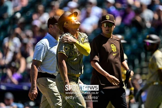 ▲ 어깨 부상 후 아직까지 메이저리그 출전이 없다.