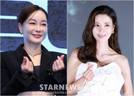 김혜은(왼쪽), 김규리/사진=뉴스1, 스타뉴스