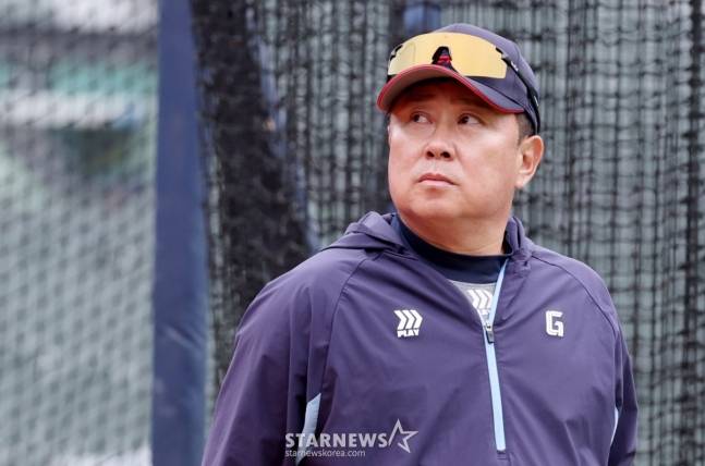 김태형 롯데 자이언츠 감독. /사진=김진경 대기자