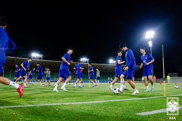 한국 남자축구국가대표팀. ⓒKFA