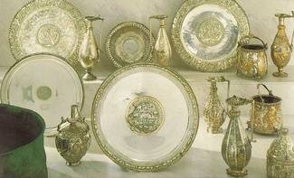 로마 후기 유물인 ‘세우소 보물’ 일부. 위키미디어 커먼스