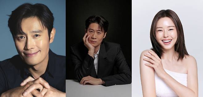 배우 이병헌, 진선규, 이하늬(왼쪽부터). BH엔터테인먼트, 엘줄라이엔터테인먼트, 팀호프 제공