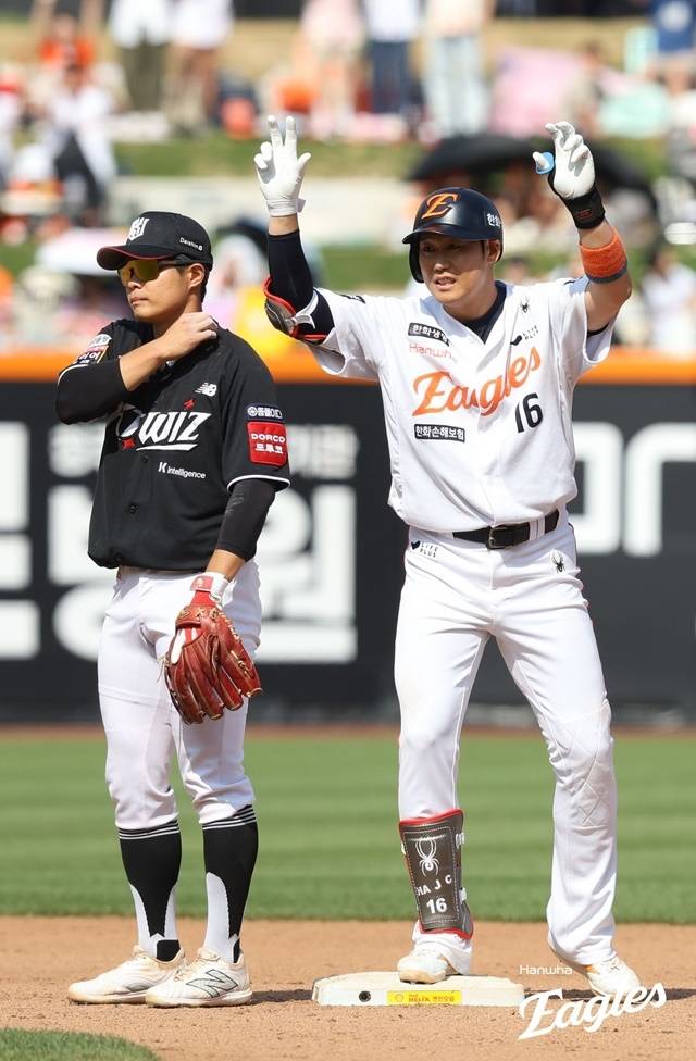 하주석은 최근 한화에 큰 힘을 보태고 있다. 사진=한화 제공