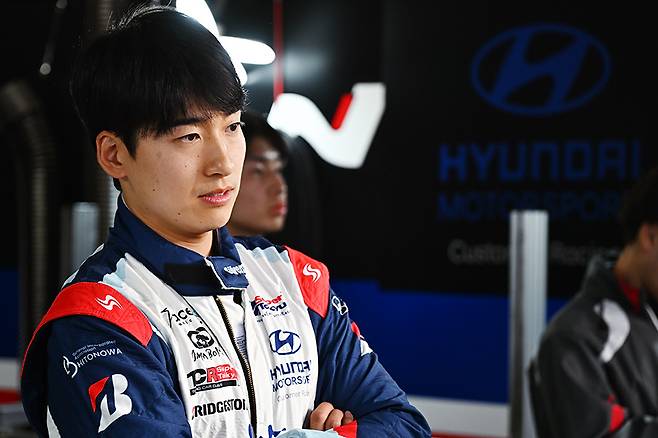 와이마라마 레이싱 소속으로 슈퍼 다이큐 시리즈 3라운드 '후지 24시간 내구 레이스'에 출전한 이정우. 사진: 김학수 기자