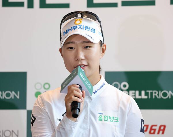 2025년 한국여자프로골프(KLPGA) 투어 셀트리온 퀸즈 마스터즈에 출전하는 정윤지 프로. 사진제공=대회조직위