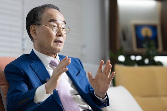 류영모 목사는 "정치를 말이라고 본다. 말이 거칠면 안 된다. 대통령의 말은 국민의 얼어붙은 마음을 녹일 수 있어야 한다"고 강조했다. 전민규 기자