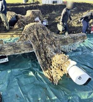 우크라이나에 실전 배치된 실드AI의 수직이착륙 드론 V-BAT가 위장망에 덮여 있다. /실드AI 제공