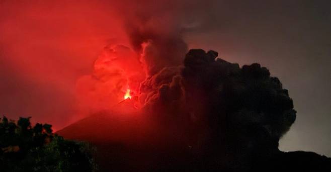 과테말라 푸에고 화산 분화. 연합뉴스