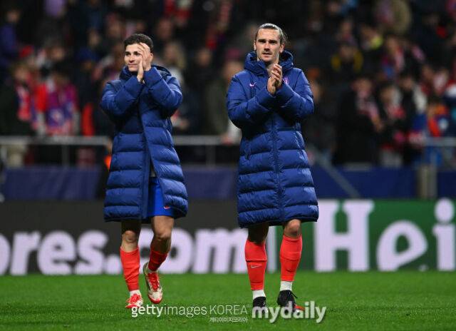 훌리안 알바레스와 앙투앙 그리즈만. /게티이미지코리아