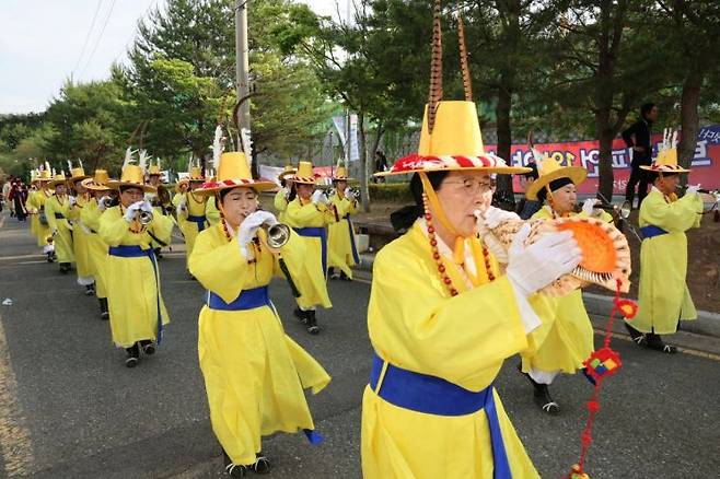 시민취타대. 양산시 제공