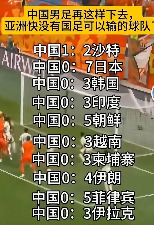 1749388207_i1664939738.jpg 중국 국대 최근 A매치 성적은 10전 10패 1득점 38실점