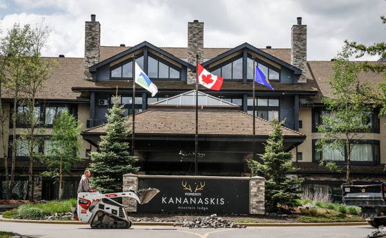 주요 7개국(G7) 정상회의가 개최될 캐나다 앨버타 카나나스키스의 별장. AP=연합뉴스