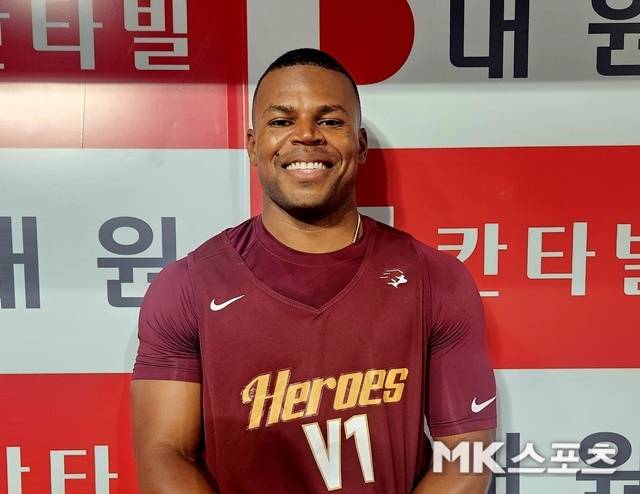 7일 만난 스톤은 앞으로의 활약을 자신했다. 사진(고척 서울)=이한주 기자