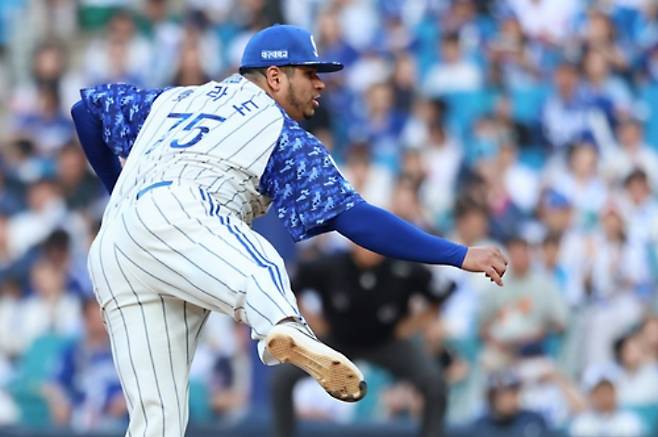 삼성 후라도. 삼성 라이온즈 연합뉴스