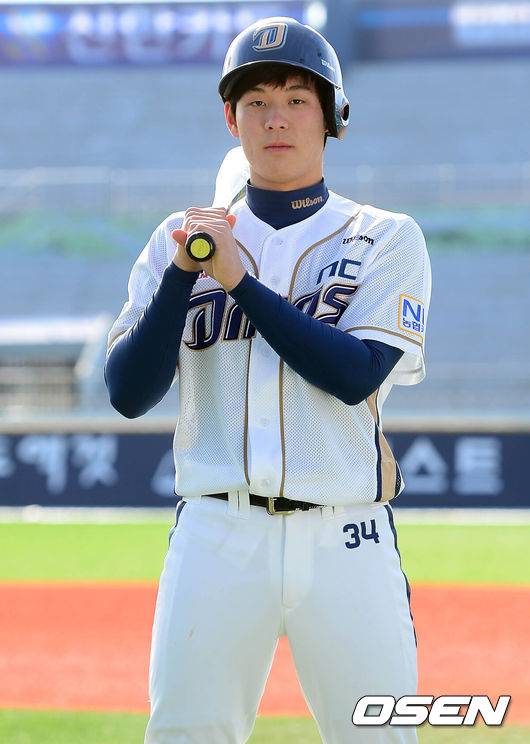 2013년 NC 포토타임 때 김성욱. /OSEN DB