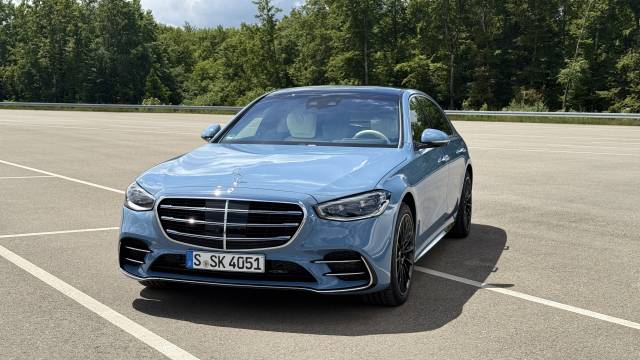 메르세데스-벤츠 S클래스 차량. 임멘딩겐=구경우 기자