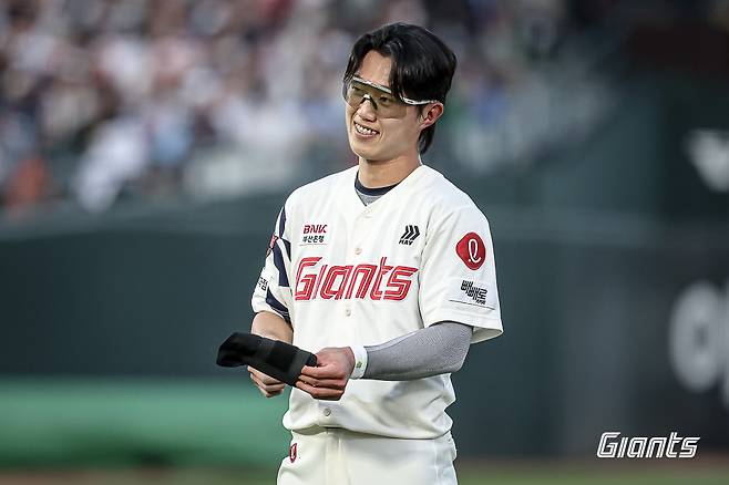 롯데 자이언츠 내야수 전민재. /사진=롯데 자이언츠 제공