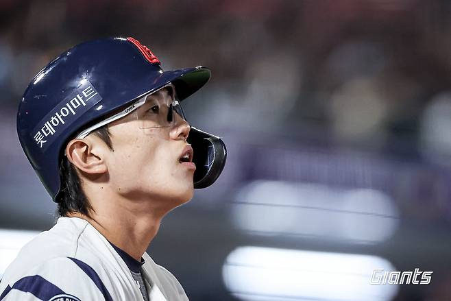 롯데 자이언츠 내야수 전민재. /사진=롯데 자이언츠 제공