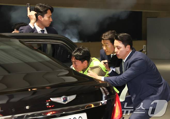 대통령경호처 경호 훈련 현장. 2025.5.27/뉴스1 ⓒ News1 허경 기자