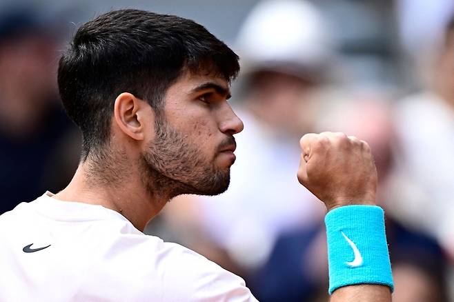 알카라스. 사진 | 파리=AFP연합뉴스