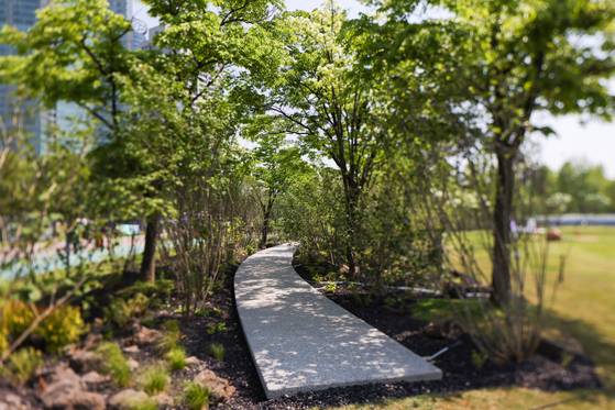 내 속도대로 산책하면 되는 ‘The Third Track’.