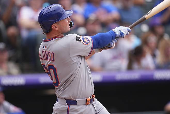 피트 알론소. 덴버 | AP연합뉴스