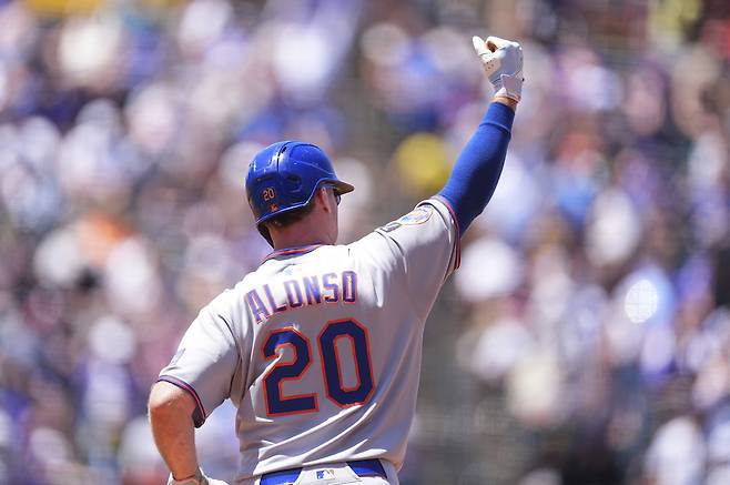 피트 알론소. 덴버 | AP연합뉴스