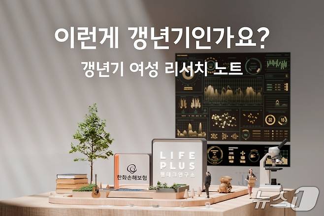 한화손보, 여성 생애 전환기 '갱년기 여성 리서치 노트' 공개/사진제공=한화손보