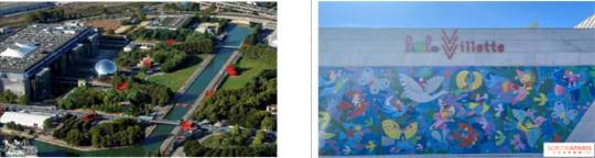 프랑스 파리의 라 빌레트(왼쪽 사진)와 리틀 빌레트. 한국문화예술교육진흥원 제공