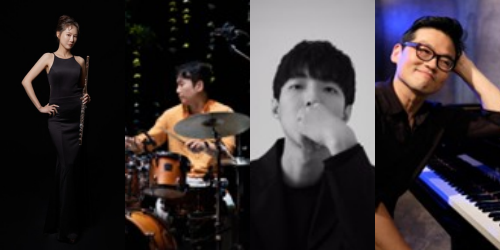 비키효(왼쪽)와 조윤성 트리오