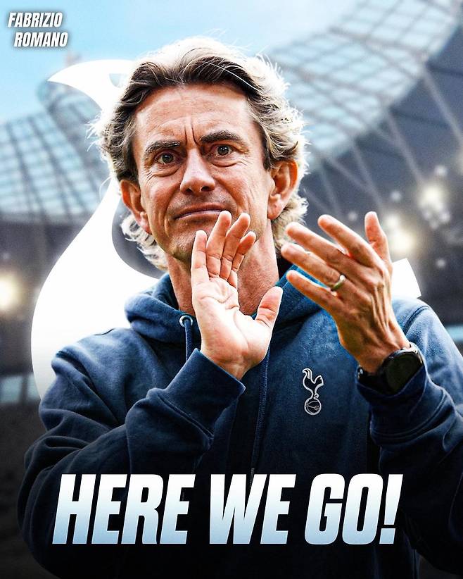 토마스 프랭크 감독. /사진=파브리시오 로마노 개인 사회관계망서비스(SNS)