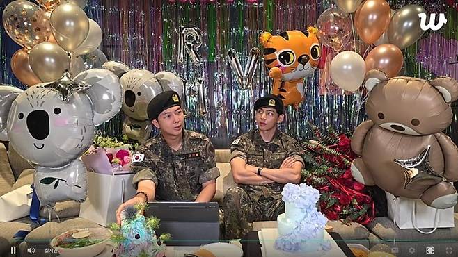 BTS RM, 뷔. 사진l위버스 캡처