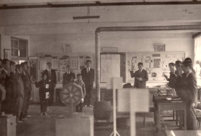 1971년 고성중학교.