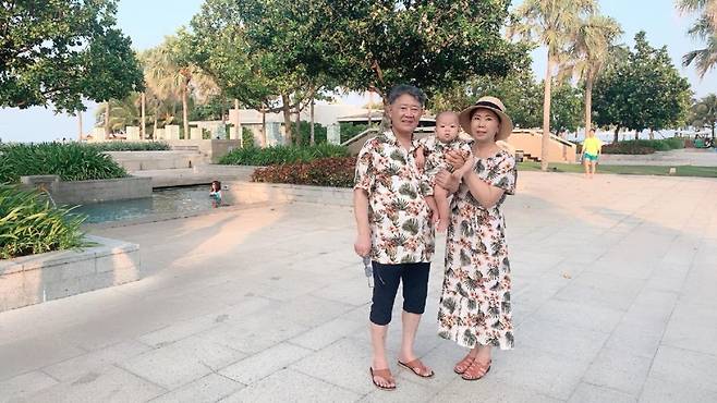 한옥예 씨와 가족. 한국장기조직기증원