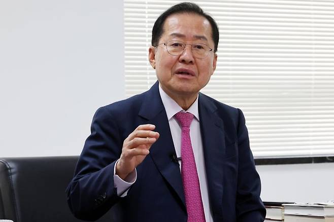 홍준표 전 대구시장. 사진=박범준 기자