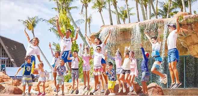 퍼시픽아일랜드클럽(PIC) 괌이 운영하는 키즈클럽 모습. /PIC 괌 제공