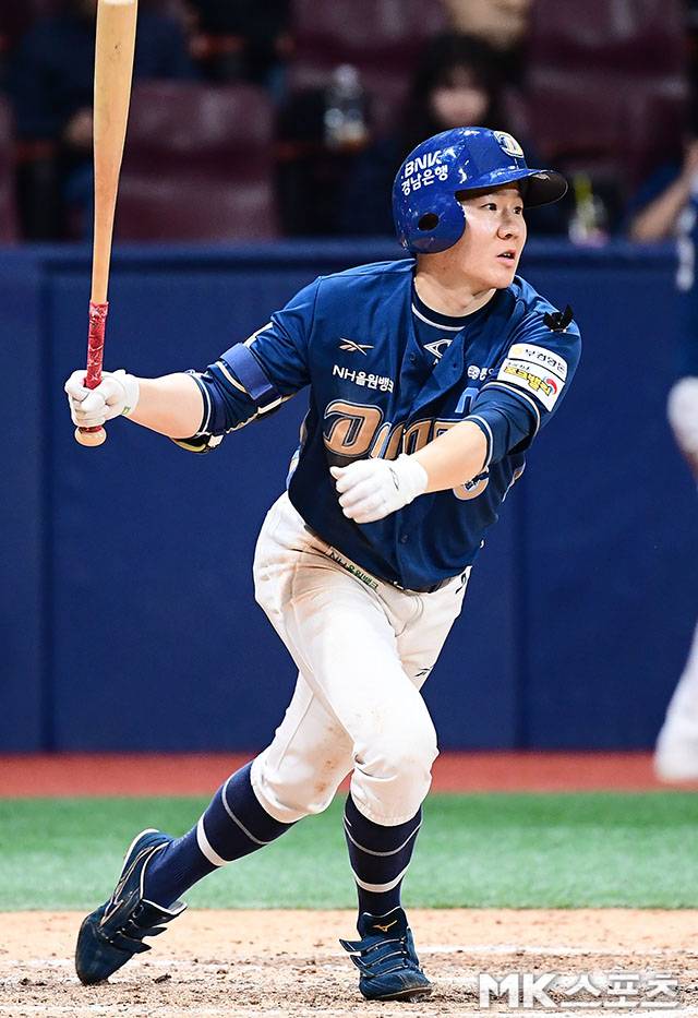 NC 박민우는 11일 고척 키움전에서 클러치 능력을 뽐냈다. 사진=김영구 기자