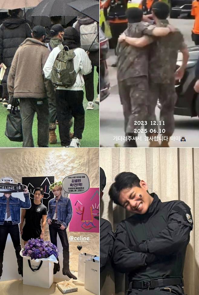 "기다려주셔서 감사합니다" 방탄소년단 뷔, 전역 감사 인사..전 세계 '집중'