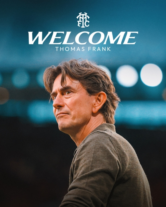 토마스 프랑크 감독. 사진 | 토트넘