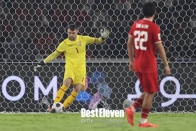 인도네시아 골키퍼 마르턴 파스