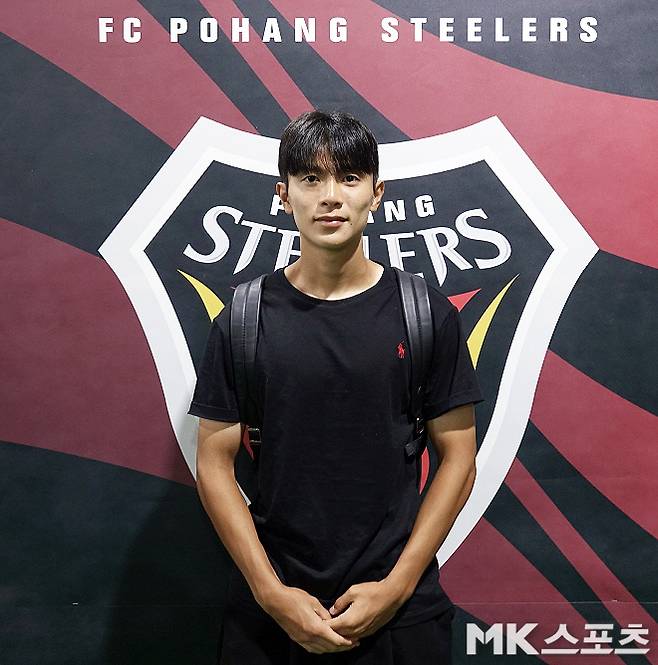 포항 스틸러스 2년 차 윙어 이규민. 사진=이근승 기자