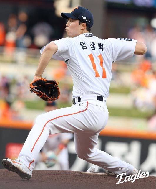 한화 엄상백. /한화 이글스 제공