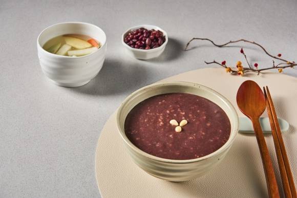 팥죽 이미지. 아이클릭아트