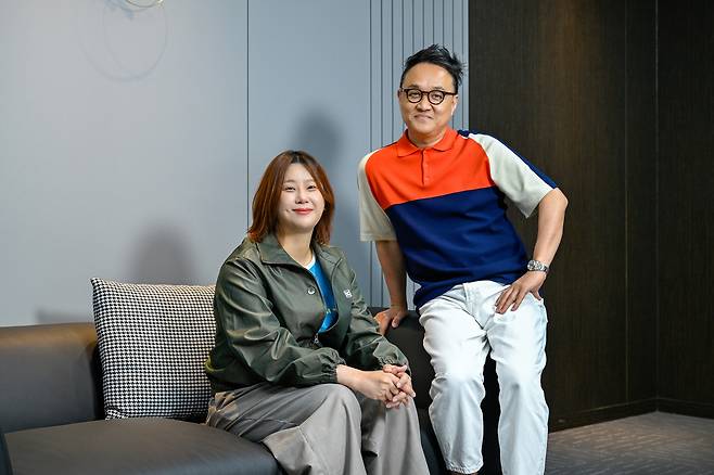 채널A 예능 ‘성적을 부탁해 티처스 2’의 윤혜지PD와 김승훈CP. 사진 채널A