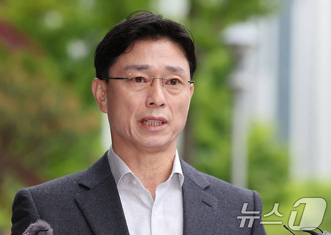 해병대원 사망사건과 관련해 업무상 과실치사 혐의를 받는 임성근 전 해병대 1사단장. 2025.5.9/뉴스1 ⓒ News1 장수영 기자