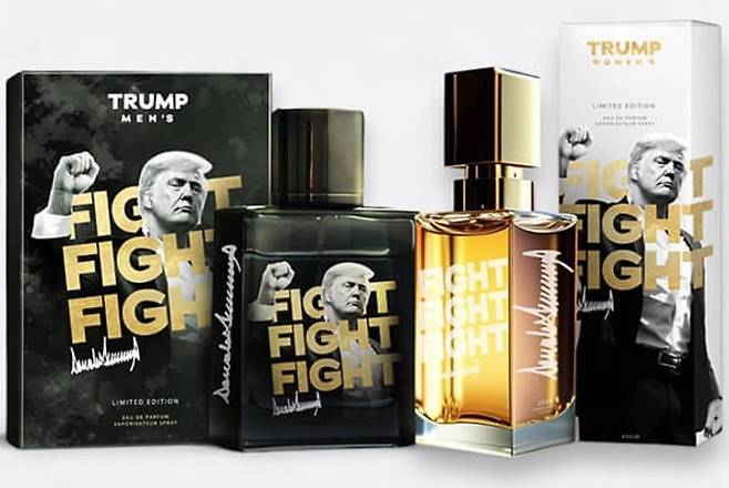 트럼프가 출시한 향수. /트루스소셜