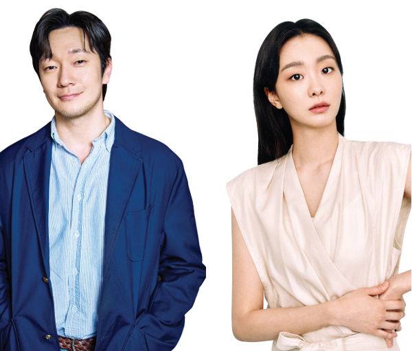 손석구(왼쪽)와 김다미