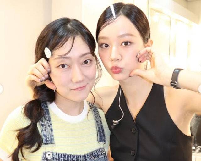 혜리가 배우 박경혜에 대한 애정을 과시했다. / 혜리 소셜미디어 캡처